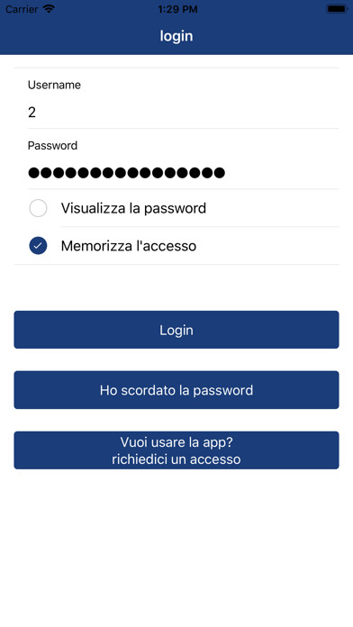 Emulate iPhone app dei Mille 30 using MyAndroid