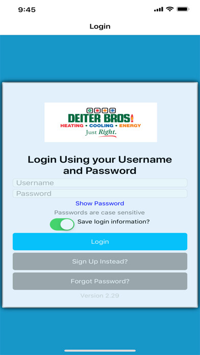 Emulate iPhone app Deiter Bros using MyAndroid Emulate iPhone app Deiter Bros using MyAndroid