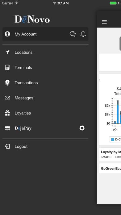 Emulate iPhone app Dejavoo Novo using MyAndroid Emulate iPhone app Dejavoo Novo using MyAndroid