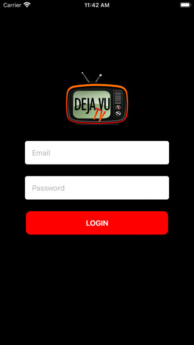 Emulate iPhone app Deja Vu TV using MyAndroid