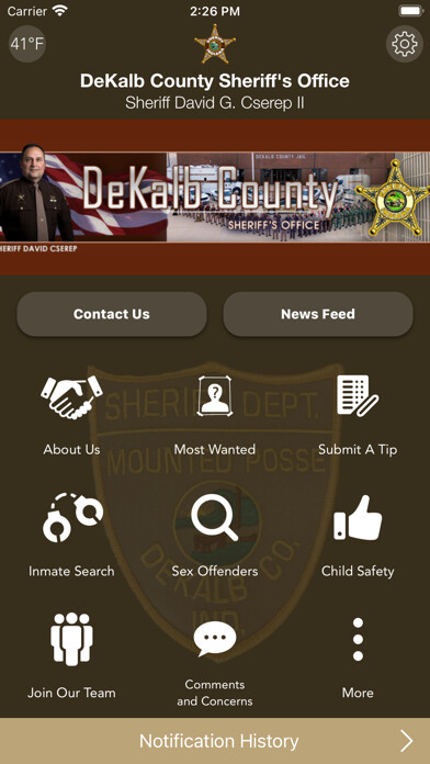 Run android online APK Dekalb County Sheriff from MyAndroid or emulate Dekalb County Sheriff using MyAndroid