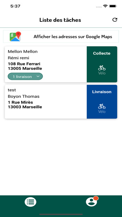 Emulate iPhone app Deki Coursier using MyAndroid Emulate iPhone app Deki Coursier using MyAndroid
