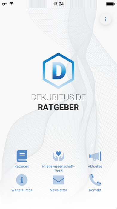 Emulate iPhone app Dekubitus - Ratgeber using MyAndroid Emulate iPhone app Dekubitus - Ratgeber using MyAndroid