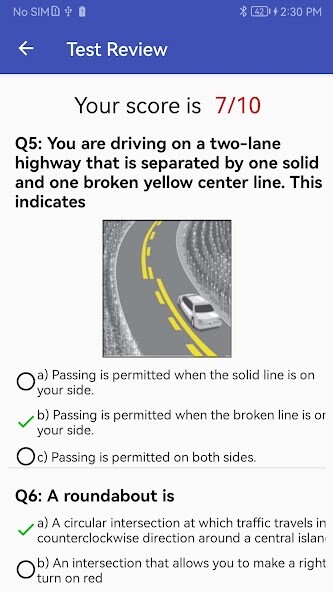 Run android online APK Delaware Driver License Test from MyAndroid or emulate Delaware Driver License Test using MyAndroid
