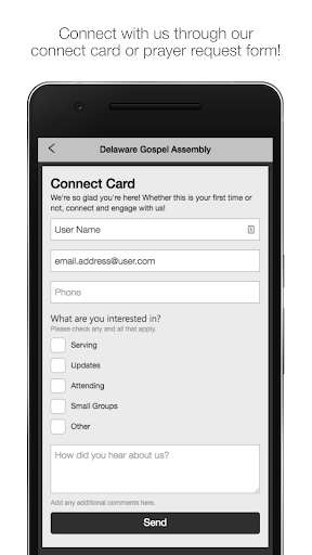 Run android online APK Delaware Gospel Assembly from MyAndroid or emulate Delaware Gospel Assembly using MyAndroid Run android online APK Delaware Gospel Assembly from MyAndroid or emulate Delaware Gospel Assembly using MyAndroid