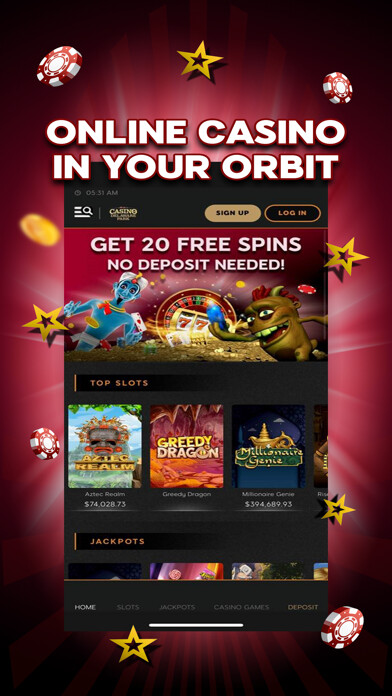 Emulate iPhone app Delaware Park Online Casino using MyAndroid
