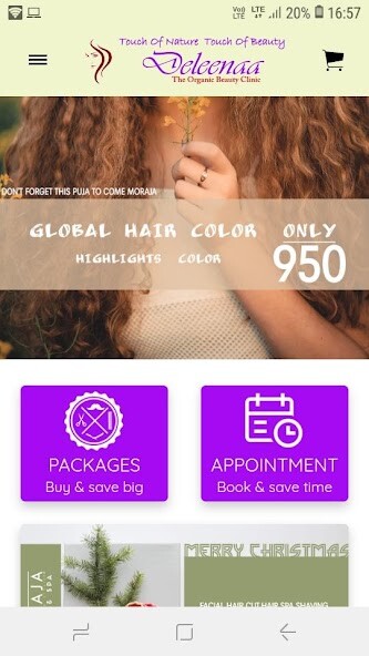 Run android online APK Deleenaa organic beauty Clinic from MyAndroid or emulate Deleenaa organic beauty Clinic using MyAndroid