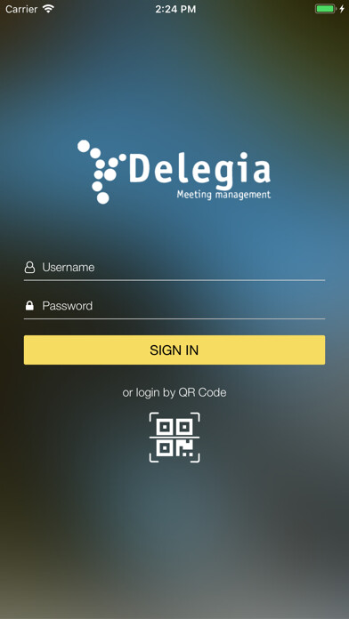 Emulate iPhone app Delegia Scan using MyAndroid
