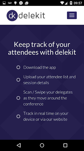 Run android online APK Delekit from MyAndroid or emulate Delekit using MyAndroid