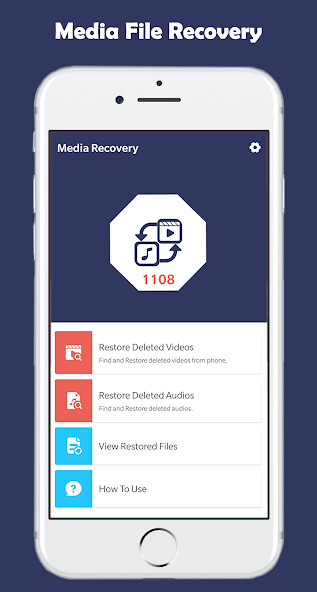 Run android online APK Deleted Media File Recovery from MyAndroid or emulate Deleted Media File Recovery using MyAndroid