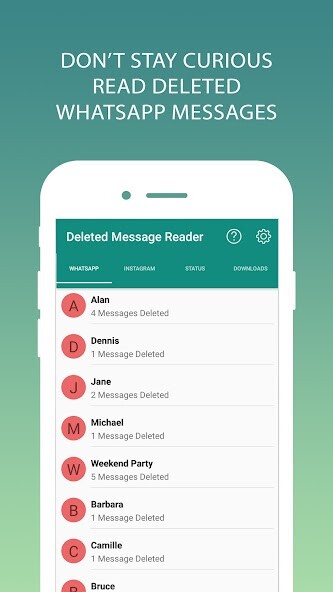 Run android online APK Deleted Message Reader from MyAndroid or emulate Deleted Message Reader using MyAndroid