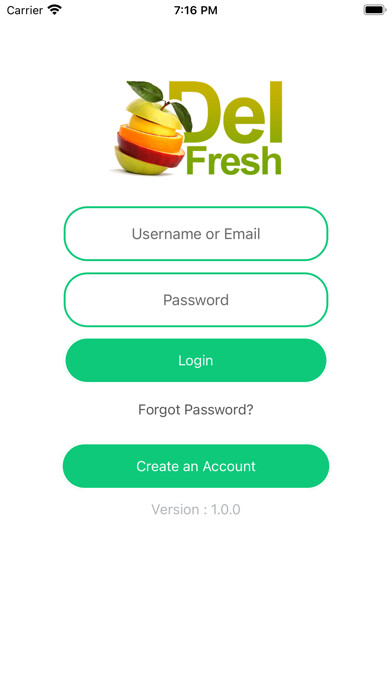 Emulate iPhone app Del Fresh using MyAndroid Emulate iPhone app Del Fresh using MyAndroid