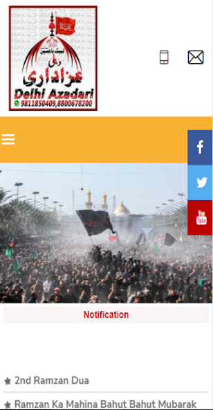 Run android online APK Delhi Azadari from MyAndroid or emulate Delhi Azadari using MyAndroid