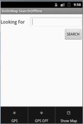 Emulate Android APK DelhiMap SearchOffline