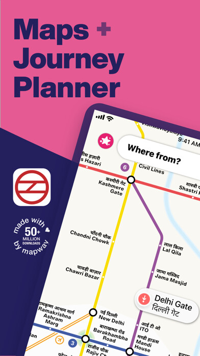 Emulate iPhone app Delhi Metro Interactive Map using MyAndroid Emulate iPhone app Delhi Metro Interactive Map using MyAndroid