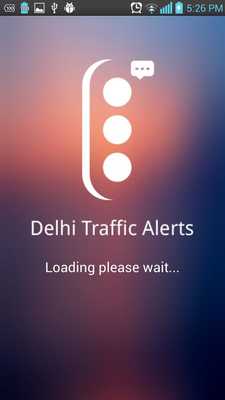 Emulate Android APK Delhi Traffic Alerts