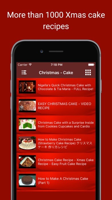 Emulate iPhone app Delicious Christmas Cake Bakery Food Recipe Videos using MyAndroid Emulate iPhone app Delicious Christmas Cake Bakery Food Recipe Videos using MyAndroid