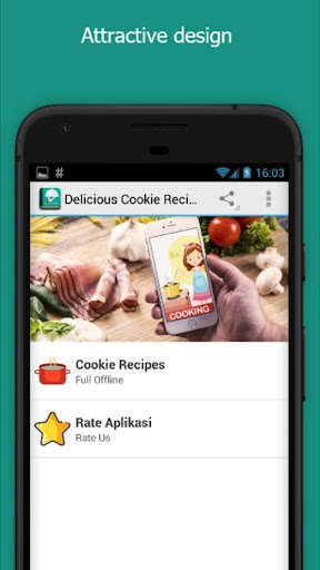Run android online APK Delicious Cookie Recipes from MyAndroid or emulate Delicious Cookie Recipes using MyAndroid