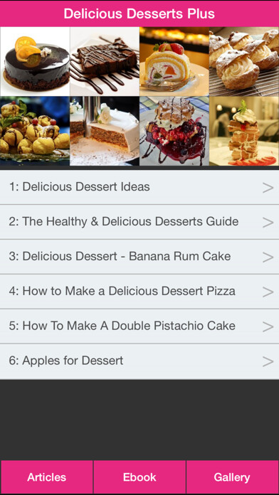 Emulate iPhone app Delicious Desserts Plus - Discover A Lot Of Delicious Desserts Recipes! using MyAndroid Emulate iPhone app Delicious Desserts Plus - Discover A Lot Of Delicious Desserts Recipes! using MyAndroid