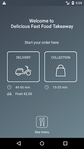 Run android online APK Delicious Fast Food Takeaway from MyAndroid or emulate Delicious Fast Food Takeaway using MyAndroid