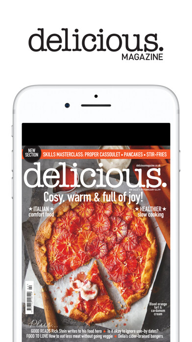 Emulate iPhone app delicious. magazine UK using MyAndroid Emulate iPhone app delicious. magazine UK using MyAndroid
