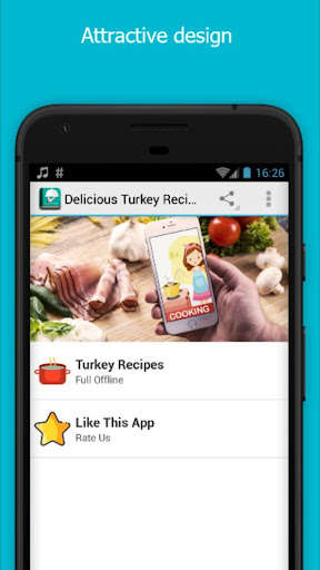 Run android online APK Delicious Turkey Recipes from MyAndroid or emulate Delicious Turkey Recipes using MyAndroid