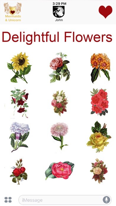 Emulate iPhone app Delightful Flowers using MyAndroid