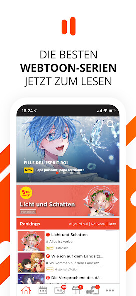 Run android online APK DELITOON DE - Manga  Comics from MyAndroid or emulate DELITOON DE - Manga  Comics using MyAndroid