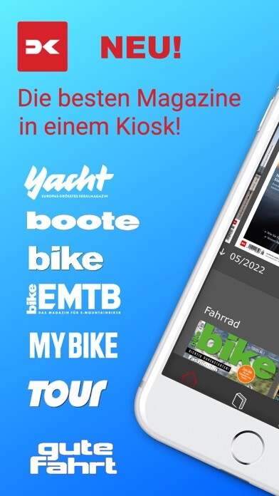 Emulate iPhone app Delius Klasing Kiosk using MyAndroid