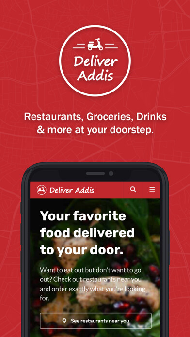 Emulate iPhone app Deliver Addis using MyAndroid