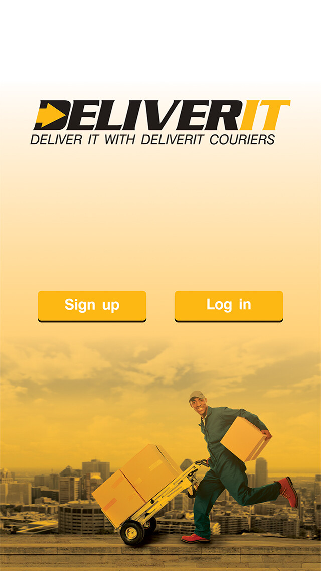 Emulate iPhone app DeliverIT User using MyAndroid