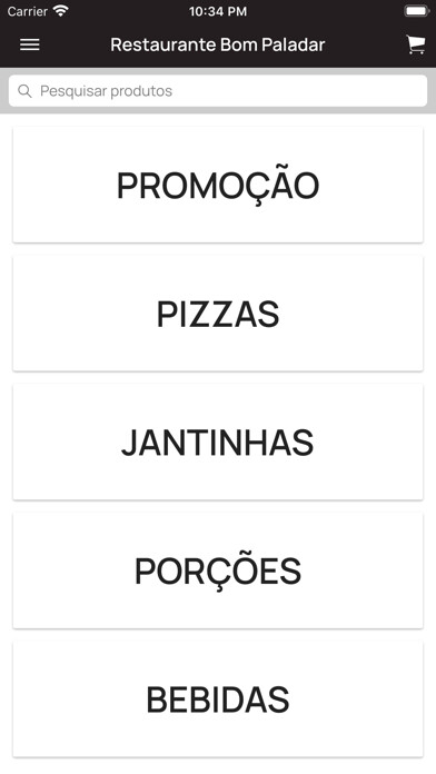 Emulate iPhone app Delivery Bom Paladar using MyAndroid Emulate iPhone app Delivery Bom Paladar using MyAndroid
