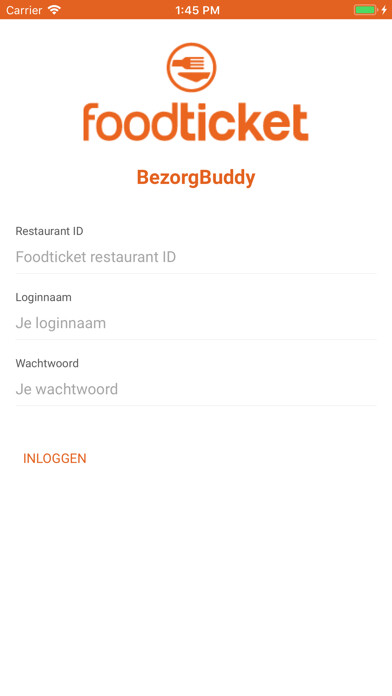 Emulate iPhone app DeliveryBuddy using MyAndroid