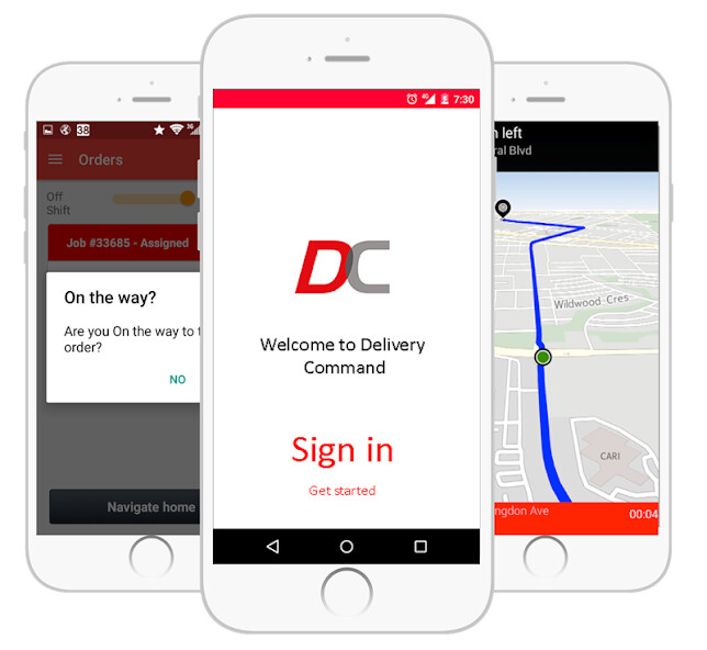 Emulate iPhone app Delivery Command using MyAndroid