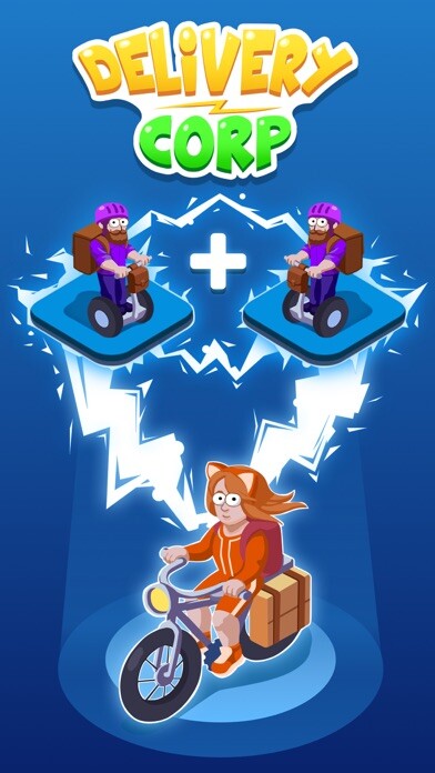 Emulate iPhone app Delivery Corp: idle merge game using MyAndroid