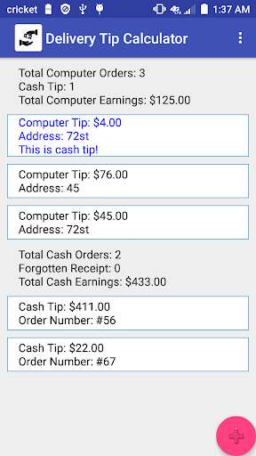 Run android online APK Delivery Tip Tracker from MyAndroid or emulate Delivery Tip Tracker using MyAndroid Run android online APK Delivery Tip Tracker from MyAndroid or emulate Delivery Tip Tracker using MyAndroid