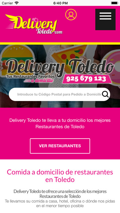Emulate iPhone app Delivery Toledo using MyAndroid Emulate iPhone app Delivery Toledo using MyAndroid