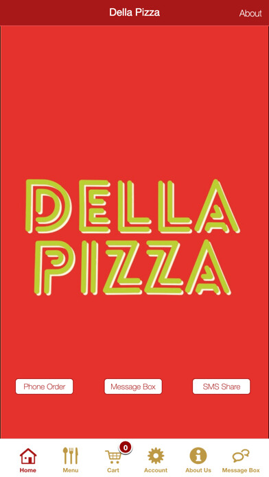 Emulate iPhone app Della Pizza Foods using MyAndroid Emulate iPhone app Della Pizza Foods using MyAndroid