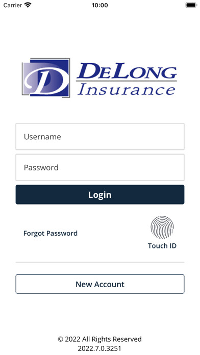 Emulate iPhone app DeLong Insurance Online using MyAndroid Emulate iPhone app DeLong Insurance Online using MyAndroid