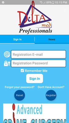 Emulate Android APK Delta Med Professionals Emulate Android APK Delta Med Professionals