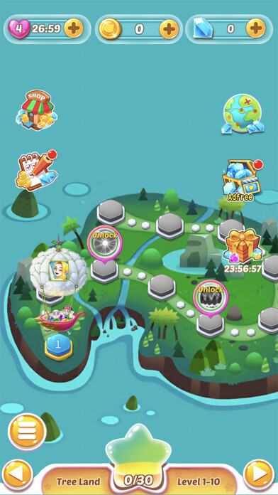 Emulate iPhone app Deluxe Balloon Shooter using MyAndroid