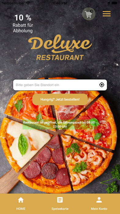 Emulate iPhone app Deluxe Restaurant using MyAndroid Emulate iPhone app Deluxe Restaurant using MyAndroid