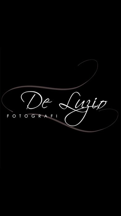 Emulate iPhone app De Luzio Fotografi using MyAndroid