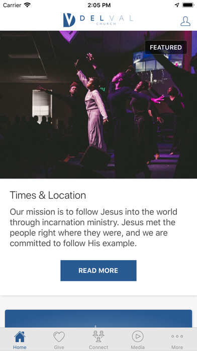 Emulate iPhone app DelVal Church using MyAndroid Emulate iPhone app DelVal Church using MyAndroid