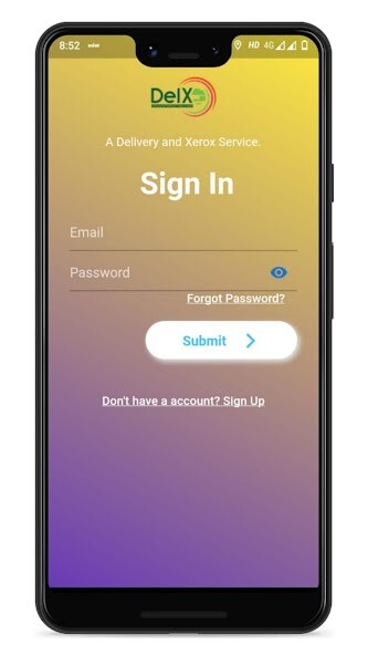 Run android online APK DelX, A Delivery and Xerox Service from MyAndroid or emulate DelX, A Delivery and Xerox Service using MyAndroid