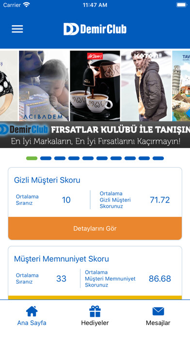 Emulate iPhone app Demir Club using MyAndroid