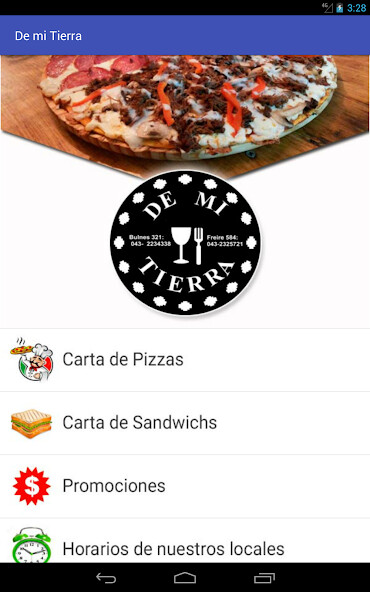 Run android online APK De mi Tierra Pizzas from MyAndroid or emulate De mi Tierra Pizzas using MyAndroid Run android online APK De mi Tierra Pizzas from MyAndroid or emulate De mi Tierra Pizzas using MyAndroid