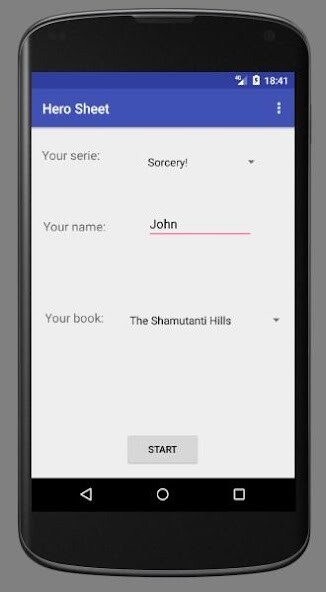 Run android online APK Demo Hero sheet from MyAndroid or emulate Demo Hero sheet using MyAndroid