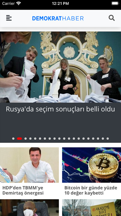 Emulate iPhone app Demokrat Haber using MyAndroid Emulate iPhone app Demokrat Haber using MyAndroid