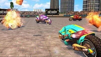Emulate iPhone app Demolition Derby - Bikes Arena using MyAndroid Emulate iPhone app Demolition Derby - Bikes Arena using MyAndroid